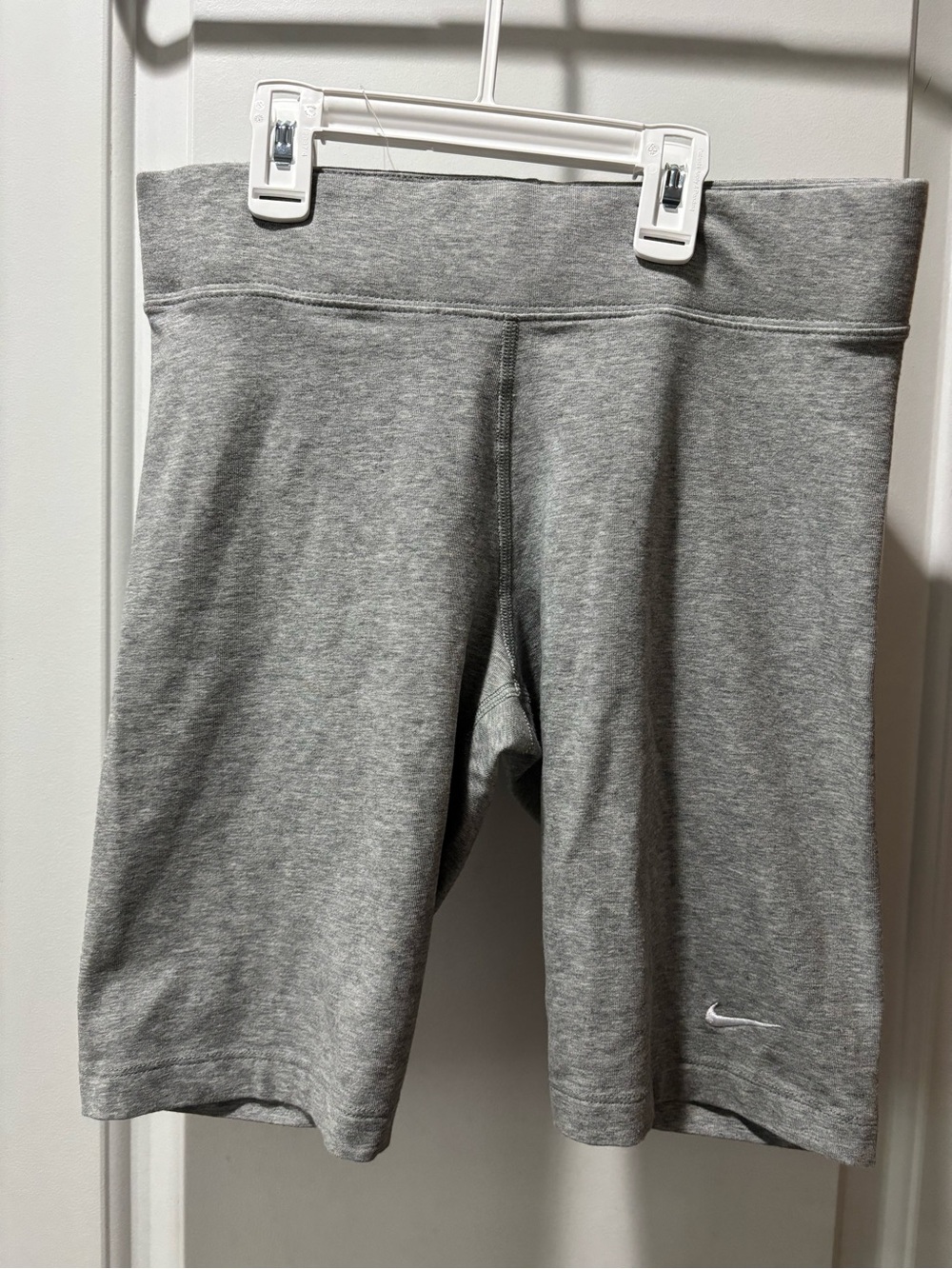 Nike women’s Gray Stretch Bike Shorts